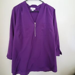 Long sleeve blouse